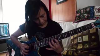 Boss ME80 using Marty Friedman Collection Drive Genny Jam Warmup [upl. by Katlin]