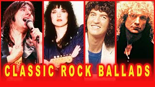 Rock Ballads  Greatest Power Ballads  Foreigner Journey REO Speedwagon Heart Steve Perry [upl. by Sadiras]