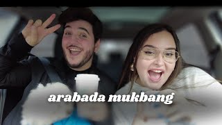 EVLENECEK MİYİZ  ARABADA SORU CEVAP MUKBANG ozgurhuan [upl. by Vonnie367]