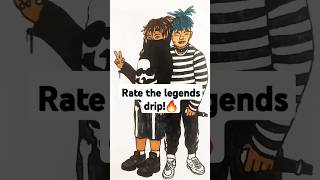 Rate the the legends drip🔥 juicewrld 999 xxxtentacion [upl. by Pell106]