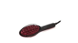 Simply Straight Ceramic Hair Straightening Styling Brush [upl. by Ennaehr]