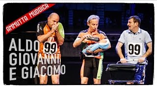 I Maratoneti 4 di 4  Ammutta Muddica  Aldo Giovanni e Giacomo [upl. by Middendorf878]