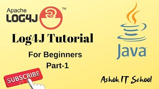 Log4J Introduction  Part1  Online Training  Ashok IT [upl. by Daffy]