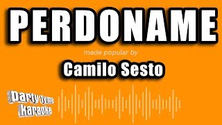 Camilo Sesto  Perdoname Versión Karaoke [upl. by Averat109]