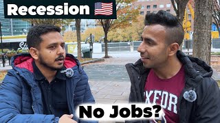 Reality of Indian Students in USA during Recession Ft MBA Scholar [upl. by Adyahs]