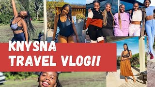 TRAVEL VLOG Knysna Friendcation  Knysna Vlog  South Africa [upl. by Pik831]