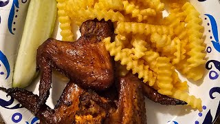 Smoked Tajin chicken wings⁉️ [upl. by Ocirled548]