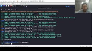 11 Perform Active Online Attack to Crack the Systems Password using Responder [upl. by Ruphina]