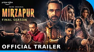 Mirzapur Season 3  Official Trailer  Pankaj Tripathi  Ali Fazal  Vijay Varma Shweta  Concept [upl. by Bibby]