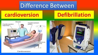 Difference between Cardioversion and Defibrillation [upl. by Ietta87]