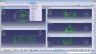 CATIA Training Course Exercises for Beginners  1  CATIA Sketcher Exercises [upl. by Sally]