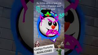 PRESENTES DE NATAL CHALÉ FORTNITE DIA 16  ITENS LOJA FORTNITE USE CÓDIGO JEANLION80 shorts [upl. by Eelorac]