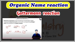 Gattermann reaction  Organic name reaction  IITJEE  NEET 2025 [upl. by Adriane123]