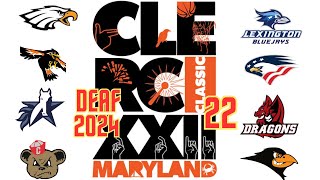 DEAF High School Cheerleading 2024   FREMONT   CLERC CLASSIC 22  MARYLAND 2024 [upl. by Holtorf]