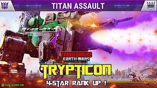 Transformers TITAN Gameplay  4Star TRYPTICON [upl. by Nyrac587]