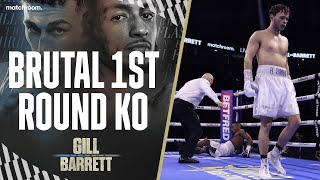 Jack Turner Vs Abdul Kesi Ngaoma Full Fight Gill Vs Barrett Undercard [upl. by Eelirol]