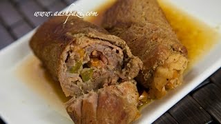 Beef Rouladen Recipe [upl. by Anatsirhc892]