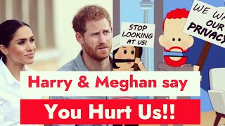 Prince Harry And Meghan Markle Cant Handle The Criticism and are Deeply Hurt [upl. by Ttennej]