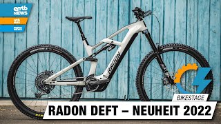 😍 Radon Deft – neues EEnduro im Test und auf der BikeStage 2022 [upl. by Garrard]