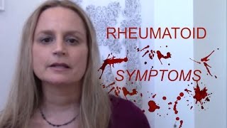 Rheumatoid Arthritis Disease Symptoms [upl. by Tiloine]