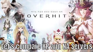 Overhit Comparing KR Server To NA Server30 SummonsChanges New Characters [upl. by Nnaitsirhc]