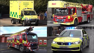 Fire Trucks Police Cars and Ambulances Responding  BEST OF 2020 [upl. by Zeus614]