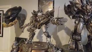 Prime 1 Studio Transformers Starscream statue review [upl. by Ahouh]