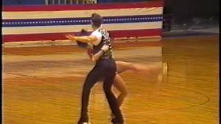 Jeffrey Clement and Harriett Lee Graham  1999 National Championships WC Freedance  Rock n Roll [upl. by Lalla465]