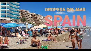 BAY WALKING  OROPESA DEL MAR CASTELLON SPAIN  SUMMER 2022 [upl. by Hallee]