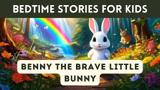 Bedtime Story for Kids in English  Benny the Brave Little Bunny  Fairy Tales  Sleep Stories [upl. by Ellatsirhc]