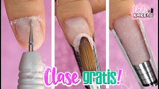 CLASE GRATIS 2 Uñas ACRÍLICAS ESCULTURALES  Principiantes [upl. by Gabriela]