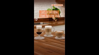 Cafés de cafeteria  como fazer em casa [upl. by Karol]