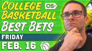 College Basketball Picks Today 21624  Best NCAAB Bets amp Predictions [upl. by Gisella853]