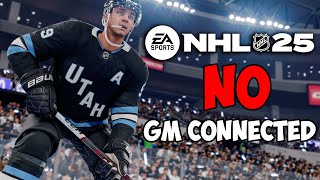 NHL 25 Will NOT Have GM Connected [upl. by Rhett]