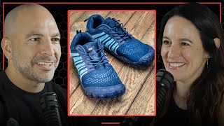 What are the best shoes that promote foot health  Peter Attia and Courtney Conley [upl. by Calvina]