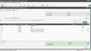 N°44 COMMENT ENREGISTRER UN ACOMPTE DE SALAIRE SUR SAGE SAARI i7 [upl. by Loux903]