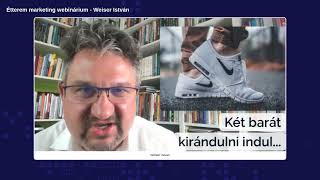 Étterem és PizzériaMarketing WebináriumWeiser István előadása étteremvezetőknek tulajdonosoknak [upl. by Nirol699]