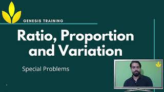 RatiosProportion and VariationRPV Special problems [upl. by Coffee]