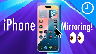 Handson iPhone Mirroring iOS 18 [upl. by Laetitia950]