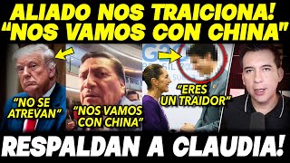 MARTES NEGRO SALEN TRAIDORES ¡SENADOR AMAGA A TRUMP CHINA ATENTO RESPALDAN A SHEINBAUM [upl. by Nicoline733]