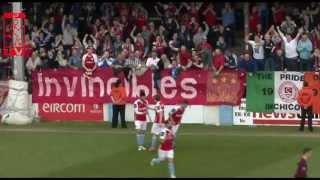 Goal Killian Brennan vs Drogheda United 06052013 [upl. by Smailliw]