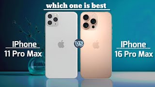 IPhone 11 Pro Max vs iPhone 16 Pro Max comparison video click here full review [upl. by Saddler]