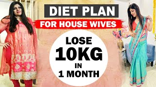 Diet Plan For Fast Weight Loss Housewives Diet Plan  Lose 10Kgs In 30 Days DrShikha Singh [upl. by Pirbhai]