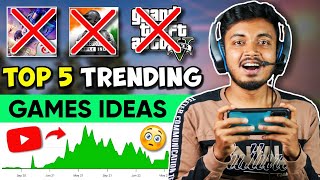 Top 5 Trending Gaming Channel Ideas 2023  लाखों में Views आएगा 😱 [upl. by Estus]