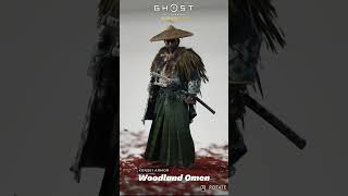 Ghost Of Tsushima All Kensei Armor Armors ghostoftsushima Sakaiclan clan armor [upl. by Amble]