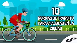 10 Normas para ir en bici por la ciudad [upl. by Zorine]