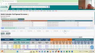 Screening and Analyzing NVDA Calendar Spreads [upl. by Algy]