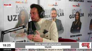 Kayseri 7 Kitap Fuarı  Yazar Bilal Sami Gökdemir [upl. by Aralk]