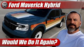 2022 Ford Maverick Hybrid 1 Year Test Drive Update [upl. by Leavy]