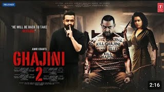 GHAJINI 2 Return  Trailer  Aamir Khan amp Suriya  Bobby Deol  AR Murti [upl. by Adyaj]